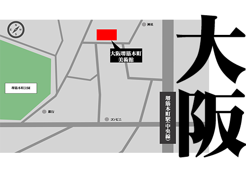 大阪のマップ画像