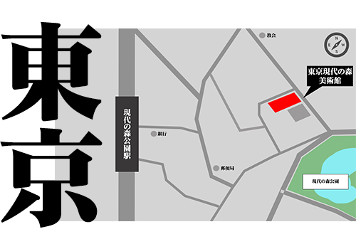 東京のマップ画像