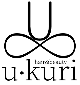 美容室u*kuriのロゴ 芦屋・岡本・甲子園エリアに展開